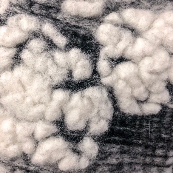 — SOLD — HEI HEI Patterned Wool Coat - Picture 4 of 8